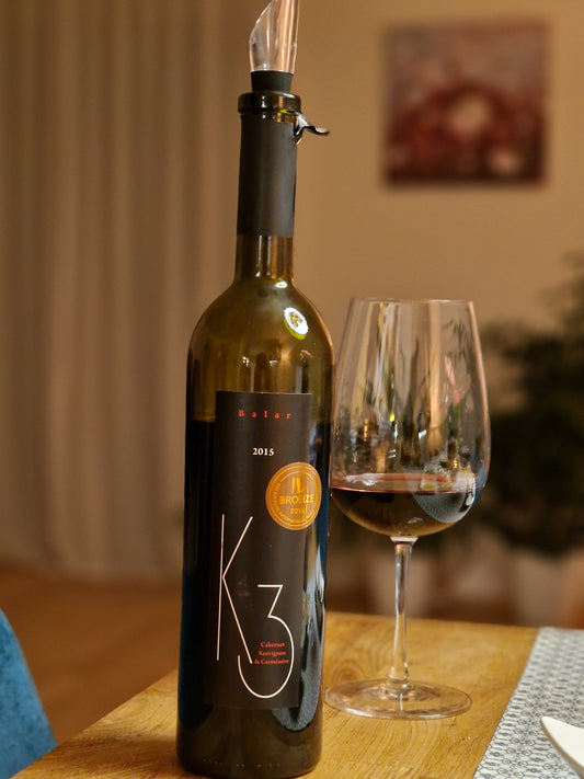 K3 – 2015 Cabernet Sauvignon und Carmenere, Weingut Balar